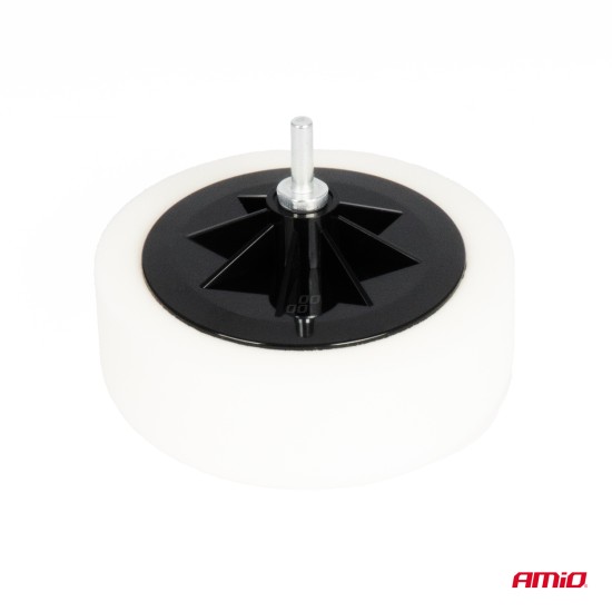 Amio - ΣΦΟΥΓΓΑΡΙA ΤΡΙΒΕΙΟΥ ΓΥΑΛΙΣΜΑΤΟΣ 150mm ΓΙΑ ΔΡΑΠΑΝΟ - 3 Τεμ. (03703/AM)