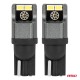 Amio - ΛΑΜΠΑΚΙΑ LED T10 W5W W10W 12/24V LED 4xSMD3020 CAN-BUS ΛΕΥΚΟ - 2 ΤΕΜ. (03717/AM)