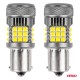 Amio - P21W BA15S 12/24V 6.000K 36x3030 SMD LED CAN-BUS ΛΕΥΚΟ PRO SERIES 2ΤΕΜ. (03722/AM)