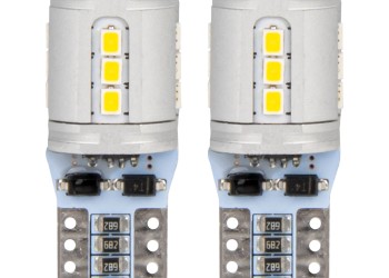 Amio - T10e W5W 12/24V 15x2016 SMD LED CAN-BUS ΛΕΥΚΟ 2ΤΕΜ. (03723/AM)