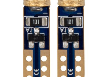 Amio - ΛΑΜΠΑΚΙΑ T5 W1W 12V 1SMD LED ΜΠΛΕ - 2 ΤΕΜ. (03728/AM)