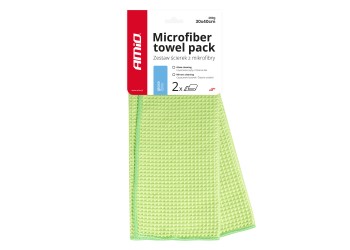 Amio - ΠΑΝΑΚΙΑ ΚΑΘΑΡΙΣΜΟΥ ΤΖΑΜΙΩΝ ΜΙΚΡΟΦΙΜΠΡΑ 30x40cm 280gr - 2 Τεμ. (03734/AM)