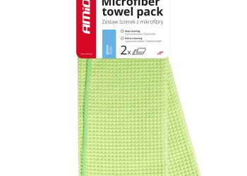 Amio - ΠΑΝΑΚΙΑ ΚΑΘΑΡΙΣΜΟΥ ΤΖΑΜΙΩΝ ΜΙΚΡΟΦΙΜΠΡΑ 30x40cm 280gr - 2 Τεμ. (03734/AM)