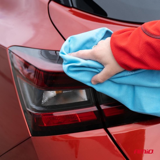 Amio - ΠΕΤΣΕΤΑ ΣΤΕΓΝΩΜΑΤΟΣ ΜΙΚΡΟΦΙΜΠΡΑ 2in1 & ΠΑΝΑΚΙΑ ΚΑΘΑΡΙΣΜΟΥ ΕΣΩΤΕΡΙΚΟΥ/ΕΞΩΤΕΡΙΚΟΥ ΧΩΡΟΥ 30x40cm - 4 Τεμ. (03751/AM)