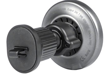 Amio - ΒΑΣΗ ΣΤΗΡΙΞΗΣ ΚΙΝΗΤΟΥ ΓΙΑ ΑΕΡΑΓΩΓΟ ΜΑΓΝΗΤΙΚΗ ΜΕ ΑΣΥΡΜΑΤΗ ΦΟΡΤΙΣΗ QUICK CHARGE 2A MAX15W MY MAG - 1 Τεμ. (03773/AM)