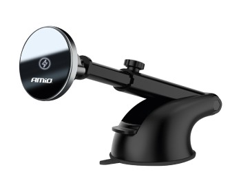 Amio - ΒΑΣΗ ΣΤΗΡΙΞΗΣ ΚΙΝΗΤΟΥ ΓΙΑ ΤΖΑΜΙ/ΤΑΜΠΛΟ ΜΑΓΝΗΤΙΚΗ ΜΕ ΑΣΥΡΜΑΤΗ ΦΟΡΤΙΣΗ QUICK CHARGE 2A MAX15W MY MAG - 1 Τεμ. (03776/AM)