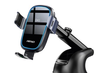 Amio - ΒΑΣΗ ΣΤΗΡΙΞΗΣ ΚΙΝΗΤΟΥ ΓΙΑ ΤΖΑΜΙ/ΤΑΜΠΛΟ ΜΕ ΑΣΥΡΜΑΤΗ ΦΟΡΤΙΣΗ QUICK CHARGE DC5V/2A MAX15W - 1 Τεμ. (03779/AM)