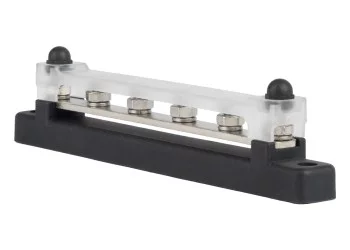 Amio - ΜΠΑΡΑ ΚΑΛΩΔΙΩΝ / ΤΕΡΜΑΤΙΚΟ 4 ΘΕΣΕΩΝ M6 max 48V - 1 Τεμ. (03808/AM)