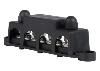 Amio - ΜΠΑΡΑ ΚΑΛΩΔΙΩΝ / ΤΕΡΜΑΤΙΚΟ 4 ΘΕΣΕΩΝ M10 max 48V - 1 Τεμ. (03811/AM)