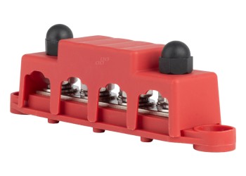 Amio - ΜΠΑΡΑ ΚΑΛΩΔΙΩΝ / ΤΕΡΜΑΤΙΚΟ 4 ΘΕΣΕΩΝ max 48V - 1 Τεμ. (03812/AM)