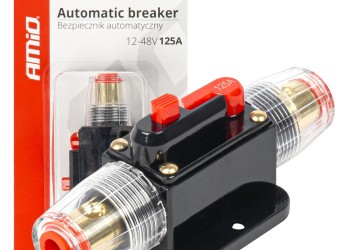 Amio - ΔΙΑΚΟΠΤΗΣ ΑΣΦΑΛΕΙΑΣ ΚΥΚΛΩΜΑΤΟΣ 12/24/36/48V 125A - 1 Τεμ. (03822/AM)