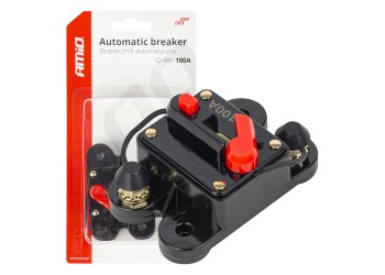 Amio - ΔΙΑΚΟΠΤΗΣ ΑΣΦΑΛΕΙΑΣ ΚΥΚΛΩΜΑΤΟΣ 12/24/36/48V 100A - 1 Τεμ. (03828/AM)
