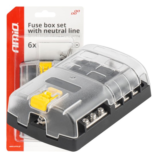 Amio - ΑΣΦΑΛΕΙΟΘΗΚΗ 6 ΘΕΣΕΩΝ ΜΕ ΟΥΔΕΤΕΡΗ ΓΡΑΜΜΗ - 1 Τεμ. (03833/AM)