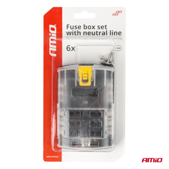 Amio - ΑΣΦΑΛΕΙΟΘΗΚΗ 6 ΘΕΣΕΩΝ ΜΕ ΟΥΔΕΤΕΡΗ ΓΡΑΜΜΗ - 1 Τεμ. (03833/AM)