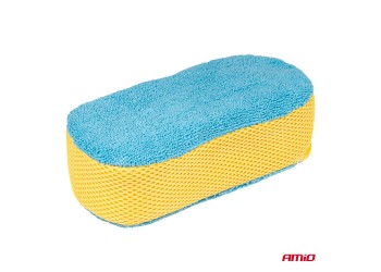 Amio - ΣΦΟΥΓΓΑΡΙ ΠΛΥΣΙΜΑΤΟΣ ΜΙΚΡΟΦΙΜΠΡΑ 2in1 23x10x6cm - 1 Τεμ. (03840/AM)