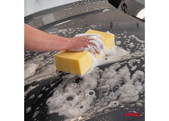 Amio - ΣΦΟΥΓΓΑΡΙ ΠΛΥΣΙΜΑΤΟΣ 2in1 SUPER FOAMING 28x14x7cm - 1 ΤΕΜ. (03842/AM)