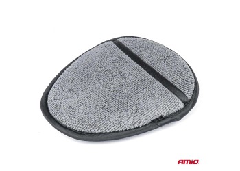 Amio - ΣΦΟΥΓΓΑΡΙ ΓΥΑΛΙΣΜΑΤΟΣ ΖΑΝΤΩΝ ΜΙΚΡΟΦΙΜΠΡΑ ΚΑΙ ΛΑΒΗ ΧΕΙΡΟΣ 20x16x2cm - 1 Τεμ. (03843/AM)