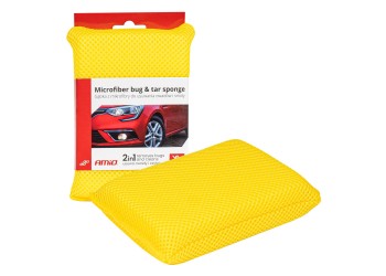 Amio - ΣΦΟΥΓΓΑΡΙ ΓΥΑΛΙΣΜΑΤΟΣ BUG & TAR ΜΙΚΡΟΦΙΜΠΡΑ 2in1 15x10x3cm - 1 ΤΕΜ. (03845/AM)