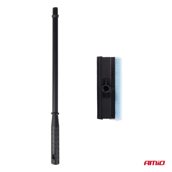 Amio - ΚΑΘΑΡΙΣΤΗΡΑΣ ΤΖΑΜΙΩΝ ΜΕ ΣΦΟΥΓΓΑΡΙ & ΚΟΝΤΑΡΙ 54cm - 1 Τεμ. (03852/AM)