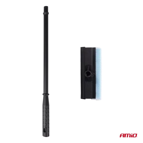 Amio - ΚΑΘΑΡΙΣΤΗΡΑΣ ΤΖΑΜΙΩΝ ΜΕ ΣΦΟΥΓΓΑΡΙ & ΚΟΝΤΑΡΙ 54cm - 1 Τεμ. (03852/AM)