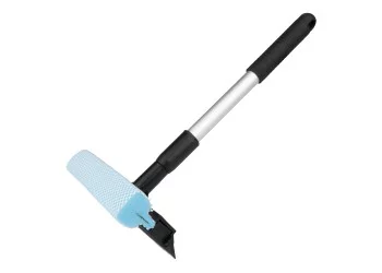 Amio - ΚΑΘΑΡΙΣΤΗΡΑΣ ΤΖΑΜΙΩΝ ΜΕ ΣΦΟΥΓΓΑΡΙ & ΚΟΝΤΑΡΙ ΑΛΟΥΜΙΝΙΟΥ ΤΗΛΕΣΚΟΠΙΚΟ 35-48cm - 1 Τεμ. (03853/AM)