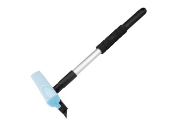 Amio - ΚΑΘΑΡΙΣΤΗΡΑΣ ΤΖΑΜΙΩΝ ΜΕ ΣΦΟΥΓΓΑΡΙ & ΚΟΝΤΑΡΙ ΑΛΟΥΜΙΝΙΟΥ ΤΗΛΕΣΚΟΠΙΚΟ 46-70cm - 1 Τεμ. (03854/AM)