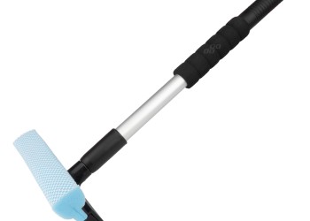 Amio - ΚΑΘΑΡΙΣΤΗΡΑΣ ΤΖΑΜΙΩΝ ΜΕ ΣΦΟΥΓΓΑΡΙ & ΚΟΝΤΑΡΙ ΑΛΟΥΜΙΝΙΟΥ ΤΗΛΕΣΚΟΠΙΚΟ 46-70cm - 1 Τεμ. (03854/AM)