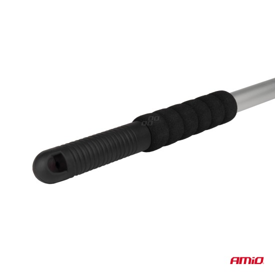 Amio - ΚΑΘΑΡΙΣΤΗΡΑΣ ΤΖΑΜΙΩΝ ΜΕ ΣΦΟΥΓΓΑΡΙ & ΚΟΝΤΑΡΙ ΑΛΟΥΜΙΝΙΟΥ ΤΗΛΕΣΚΟΠΙΚΟ 46-70cm - 1 Τεμ. (03854/AM)