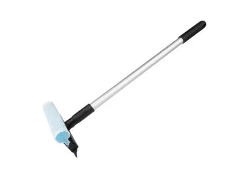 Amio - ΚΑΘΑΡΙΣΤΗΡΑΣ ΤΖΑΜΙΩΝ ΜΕ ΣΦΟΥΓΓΑΡΙ & ΚΟΝΤΑΡΙ ΑΛΟΥΜΙΝΙΟΥ ΤΗΛΕΣΚΟΠΙΚΟ 59-100cm - 1 Τεμ. (03855/AM)