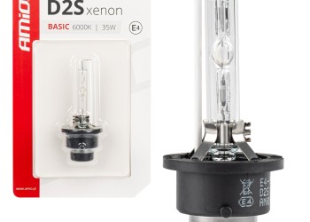 Amio - ΑΝΤΑΛΛΑΚΤΙΚΗ ΛΑΜΠΑ ΧΕΝΟΝ BASIC D2S 12V 6.000k 35W BLISTER CARD - 1 ΤΕΜ. (03861/AM)