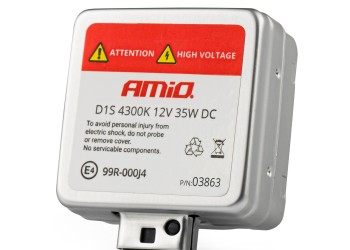Amio - ΑΝΤΑΛΛΑΚΤΙΚΗ ΛΑΜΠΑ ΧΕΝΟΝ BASIC D1S 12V 4.300k 35W BLISTER CARD - 1 ΤΕΜ. (03863/AM)