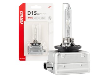 Amio - ΑΝΤΑΛΛΑΚΤΙΚΗ ΛΑΜΠΑ ΧΕΝΟΝ BASIC D1S 12V 6.000k 35W BLISTER CARD - 1 ΤΕΜ. (03864/AM)