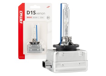 Amio - ΑΝΤΑΛΛΑΚΤΙΚΗ ΛΑΜΠΑ ΧΕΝΟΝ BASIC D1S 12V 8.000k 35W BLISTER CARD - 1 ΤΕΜ. (03865/AM)