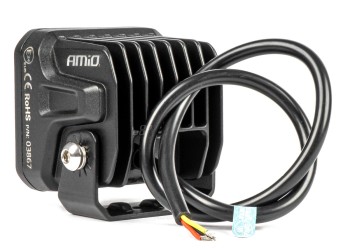 Amio - ΠΡΟΒΟΛΕΑΣ ΟΔΗΓΗΣΗΣ LED PRO IP67 10-30V 18W ΤΕΤΡΑΓΩΝΟΣ 82x78x76mm - 1 ΤΕΜ. (03867/AM)