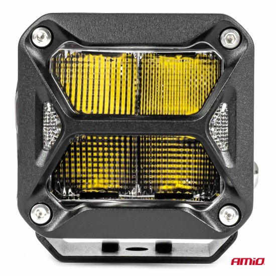 Amio - ΠΡΟΒΟΛΕΑΣ ΟΔΗΓΗΣΗΣ LED PRO IP67 10-30V 58W ΤΕΤΡΑΓΩΝΟΣ 107x102x86mm - 1 ΤΕΜ. (03868/AM)
