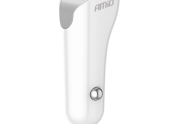 Amio - ΦΟΡΤΙΣΤΗΣ ΑΝΑΠΤΗΡΑ 12/24V ΜΕ 2 ΘΥΡΕΣ 2xUSB 10.5W 5V/2.1A ΛΕΥΚΟ - 1 Τεμ. (03874/AM)