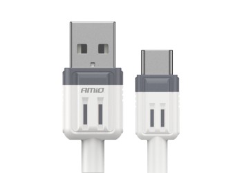 Amio - ΚΑΛΩΔΙΟ ΦΟΡΤΙΣΗΣ ΚΑΙ ΜΕΤΑΦΟΡΑΣ ΔΕΔΟΜΕΝΩΝ ΑΠΟ USB TYPE A ΣΕ USB TYPE C 200CM 3A - 1 ΤΕΜ. (03906/AM)