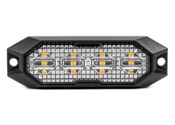 Amio - ΣΤΡΟΜΠΟ 12/24V 4xSMD LED 12W (4x3W) R65 R10 IP6K9K 95x30mm - 1 ΤΕΜ. (03929/AM)