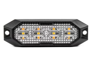 Amio - ΣΤΡΟΜΠΟ 12/24V 4xSMD LED 12W (4x3W) R65 R10 IP6K9K 95x30mm - 1 ΤΕΜ. (03929/AM)