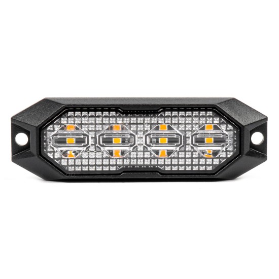 Amio - ΣΤΡΟΜΠΟ 12/24V 4xSMD LED 12W (4x3W) R65 R10 IP6K9K 95x30mm - 1 ΤΕΜ. (03929/AM)