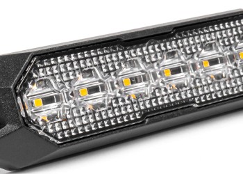 Amio - ΣΤΡΟΜΠΟ 12/24V 6xSMD LED 18W (6x3W) R65 R10 IP68 IP6K9K 122x30mm - 1 ΤΕΜ. (03930/AM)