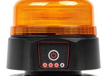 Amio - ΦΑΡΟΣ 12/24V ΠΟΡΤΟΚΑΛΙ 36xSMD LED ΜΑΓΝΗΤΙΚΟΣ ΕΠΑΝΑΦΟΡΤΙΖΟΜΕΝΟΣ ΑΣΥΡΜΑΤΟΣ R65 R10 IP66 123x110mm - 1 ΤΕΜ. (03931/AM)