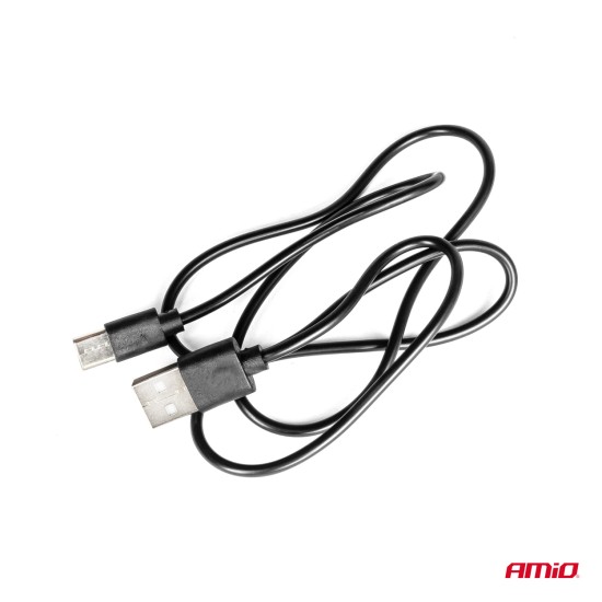 Amio - ΦΑΡΟΣ 12/24V ΠΟΡΤΟΚΑΛΙ 36xSMD LED ΜΑΓΝΗΤΙΚΟΣ ΕΠΑΝΑΦΟΡΤΙΖΟΜΕΝΟΣ ΑΣΥΡΜΑΤΟΣ R65 R10 IP66 123x110mm - 1 ΤΕΜ. (03931/AM)