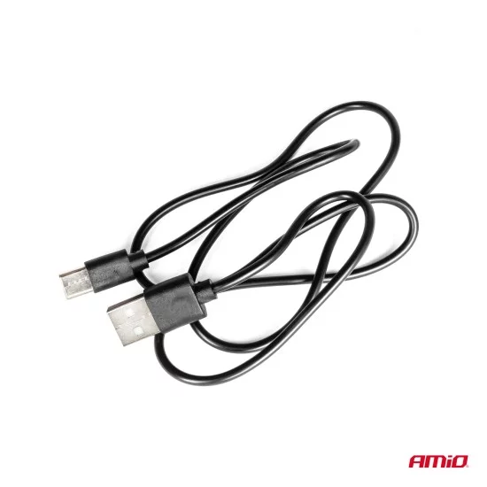 Amio - ΦΑΡΟΣ 12/24V ΠΟΡΤΟΚΑΛΙ 36xSMD LED ΜΑΓΝΗΤΙΚΟΣ ΕΠΑΝΑΦΟΡΤΙΖΟΜΕΝΟΣ ΑΣΥΡΜΑΤΟΣ R65 R10 IP66 123x110mm - 1 ΤΕΜ. (03931/AM)