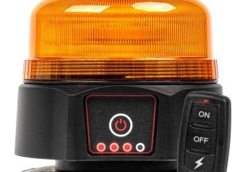 Amio - ΦΑΡΟΣ 12/24V ΠΟΡΤΟΚΑΛΙ 36 LED ΜΑΓΝΗΤΙΚΟΣ ΕΠΑΝΑΦΟΡΤΙΖΟΜΕΝΟΣ ΑΣΥΡΜΑΤΟΣ ΜΕ REMOTE CONTROL 123x110mm - 1 ΤΕΜ. (03932/AM)