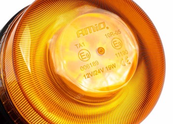 Amio - ΦΑΡΟΣ 12/24V ΠΟΡΤΟΚΑΛΙ 36 LED ΜΑΓΝΗΤΙΚΟΣ ΕΠΑΝΑΦΟΡΤΙΖΟΜΕΝΟΣ ΑΣΥΡΜΑΤΟΣ ΜΕ REMOTE CONTROL 123x110mm - 1 ΤΕΜ. (03932/AM)