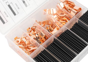 Amio - ΦΙΣΑΚΙΑ/ΣΥΝΔΕΣΜΟΙ/ΑΚΡΟΔΕΚΤΕΣ ΚΑΛΩΔΙΩΝ & ΘΕΡΜΟΣΥΣΤΕΛΛΟΜΕΝΟΙ ΣΩΛΗΝΕΣ/ΜΟΝΩΤΙΚΑ ΚΑΛΩΔΙΩΝ - KIT 80 ΤΕΜ. (03933/AM)