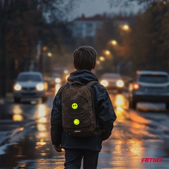 Amio - ΑΝΑΚΛΑΣΤΙΚΑ ΑΥΤΟΚΟΛΛΗΤΑ PVC ΧΑΜΟΓΕΛΑΣΤΕΣ ΦΑΤΣΕΣ/SMILES - 4 τεμ. (03941/AM)