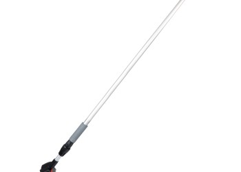 Amio - ΒΟΥΡΤΣΑ ΠΛΥΣΙΜΑΤΟΣ ΜΕ ΤΗΛΕΣΚΟΠΙΚΟ ΚΟΝΤΑΡΙ 141-240cm & ΑΝΤΑΠΤΟΡΑ ΓΙΑ ΠΑΡΟΧΗ ΝΕΡΟΥ​ - 1 TEM. (03951/AM)