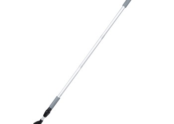 Amio - ΒΟΥΡΤΣΑ ΠΛΥΣΙΜΑΤΟΣ ΜΕ ΤΗΛΕΣΚΟΠΙΚΟ ΚΟΝΤΑΡΙ 171-300cm & ΑΝΤΑΠΤΟΡΑ ΓΙΑ ΠΑΡΟΧΗ ΝΕΡΟΥ​ - 1 TEM. (03952/AM)